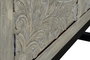 GINER Y COLOMER Armoire en bois de manguier et pieds en métal gris vieilli